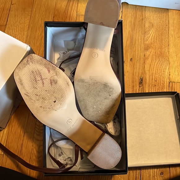 Molika Brown Strappy Heel - Picture 4 of 4